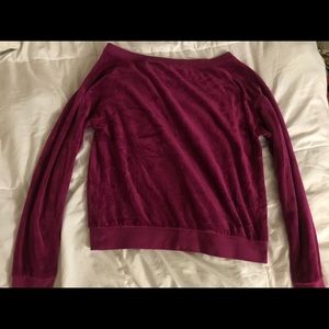 Purple Juicy Couture Sweatshirt